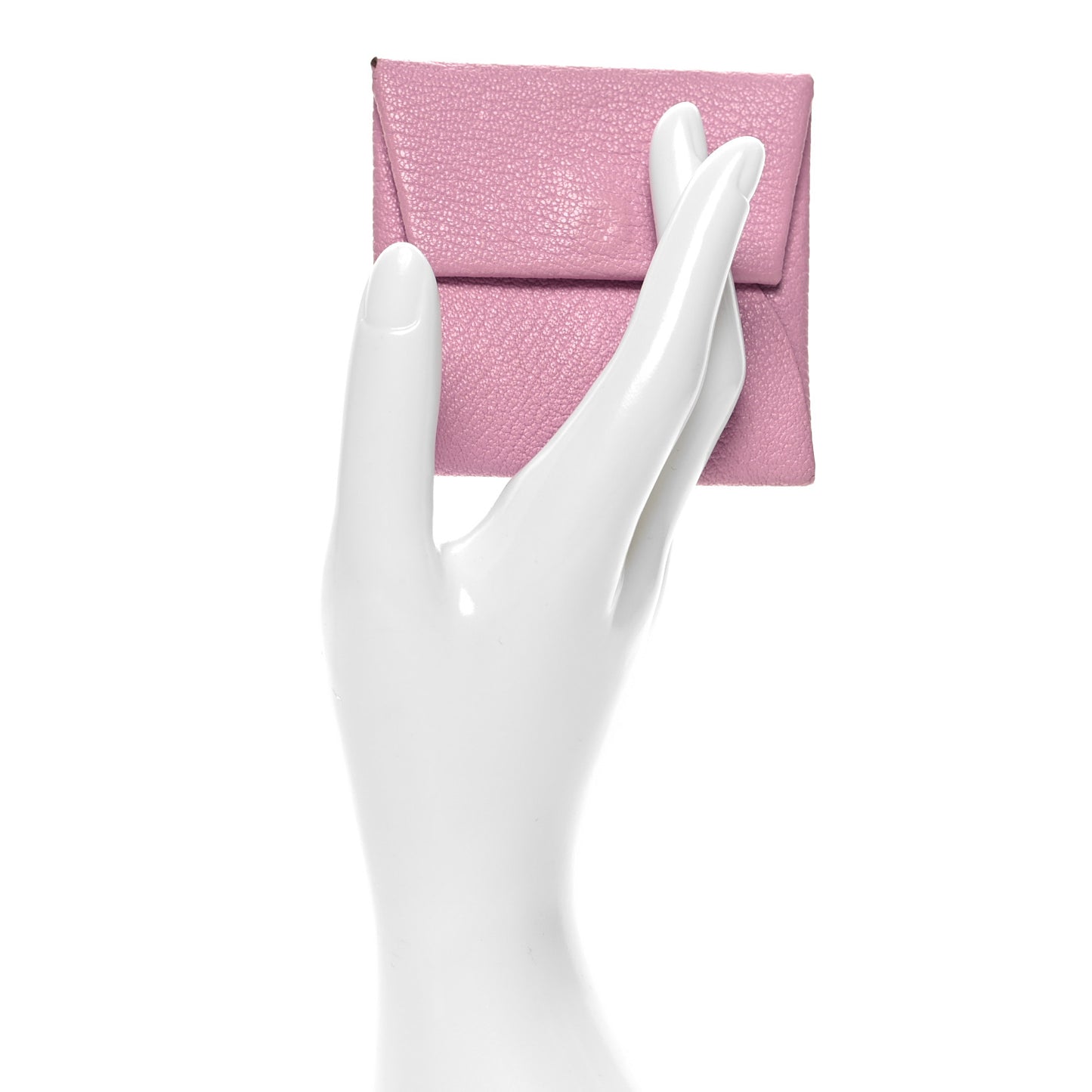 Chevre Mysore Bastia Coin Purse Mauve Sylvestre