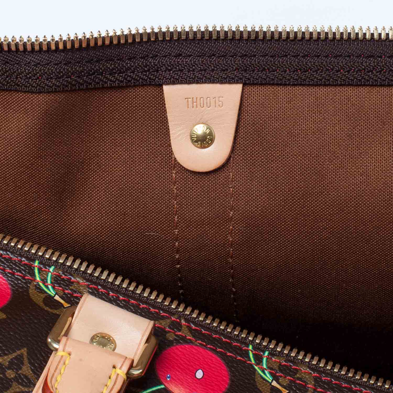 Louis Vuitton Monogram Cerises Keepall 45 8 of 10