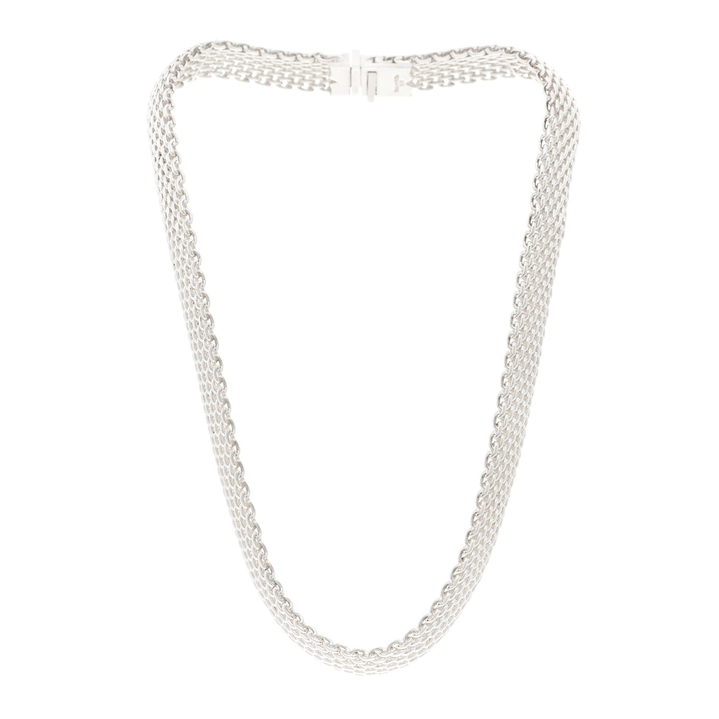 Sterling Silver Somerset Mesh Necklace