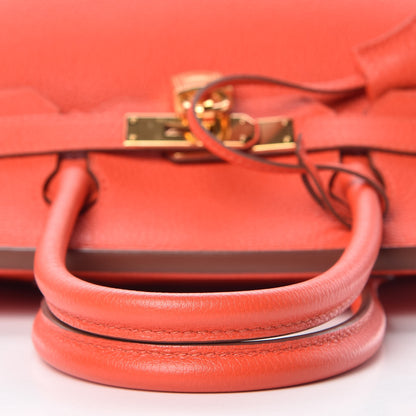 Hermes Togo Birkin 30 Capucine 11 of 35
