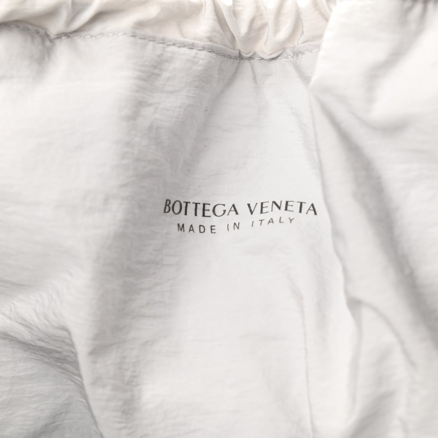 French Calfskin Shell Bag White Frost