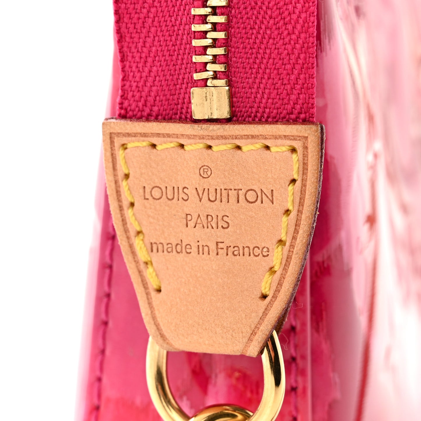 Vernis Ikat Pochette Accessories NM Rose Indien