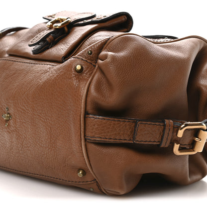 Chloe Calfskin Paddington Front Pocket Tote Muscade 10 of 10