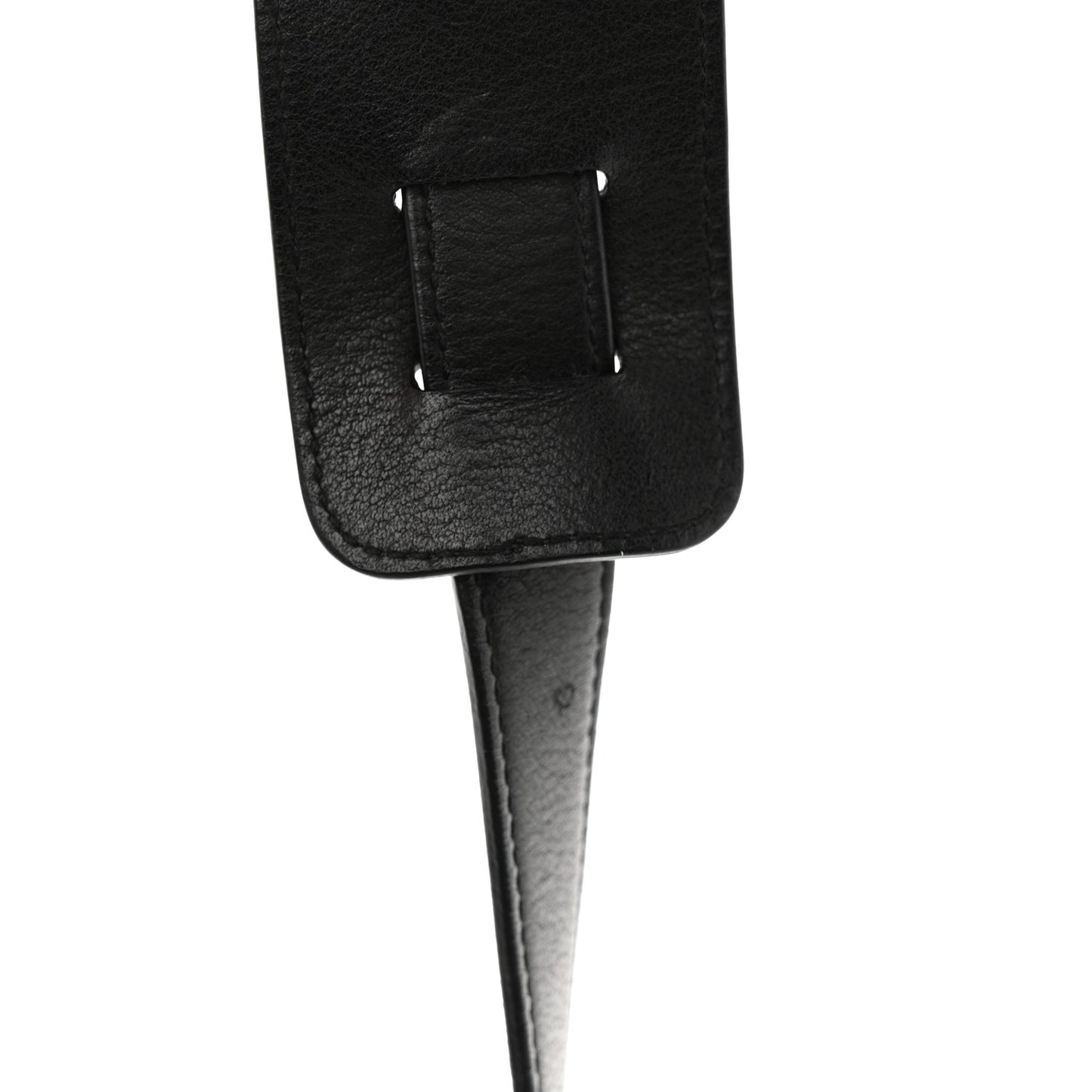 Suede Flat Messenger Bag Black