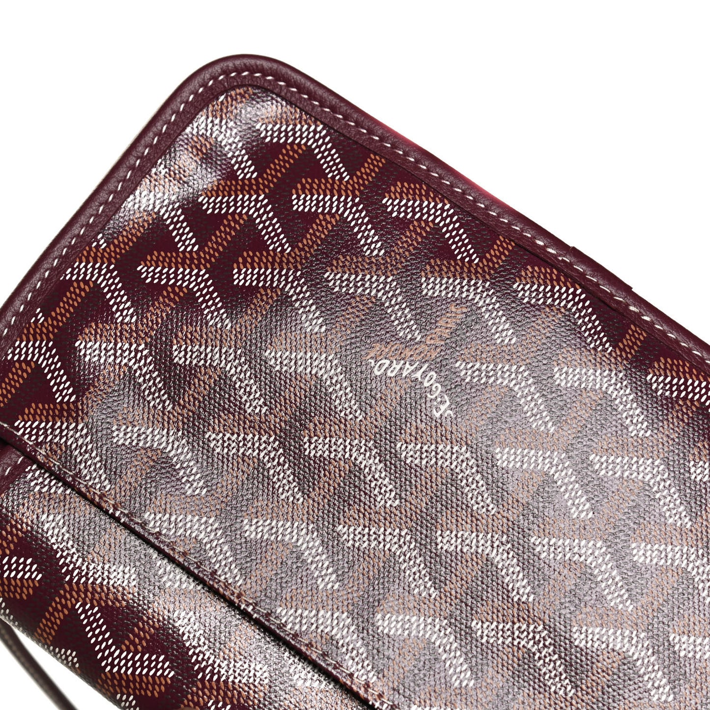 Goyardine Plumet Wallet Clutch Burgundy