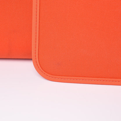 Hermes Vache Hunter Toile Herbag Zip 31 PM Orange 26 of 30