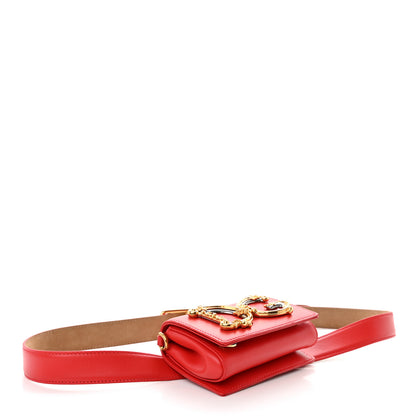 Dolce & Gabbana Nappa DG Girls Belt Bag 95 38 Red 4 of 13