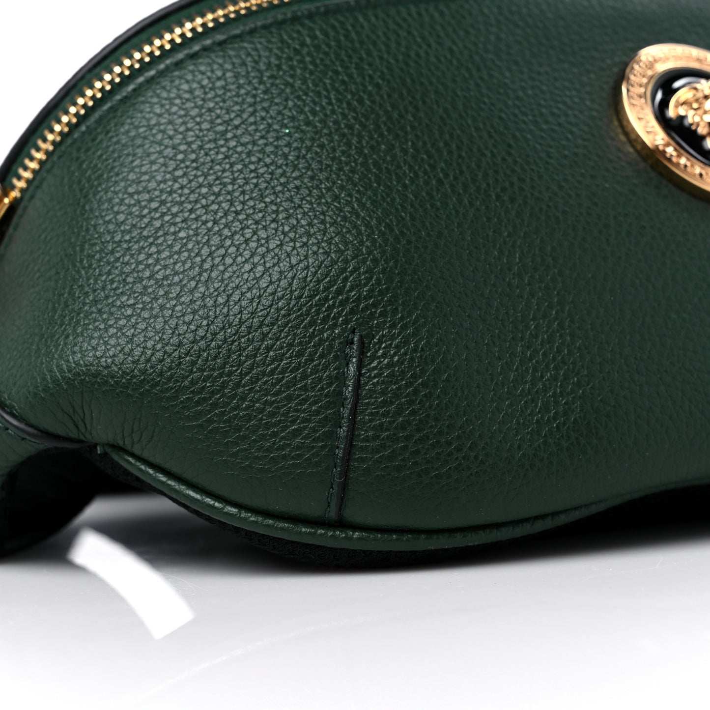 Grained Calfskin Vanitas Medea Belt Bag Green