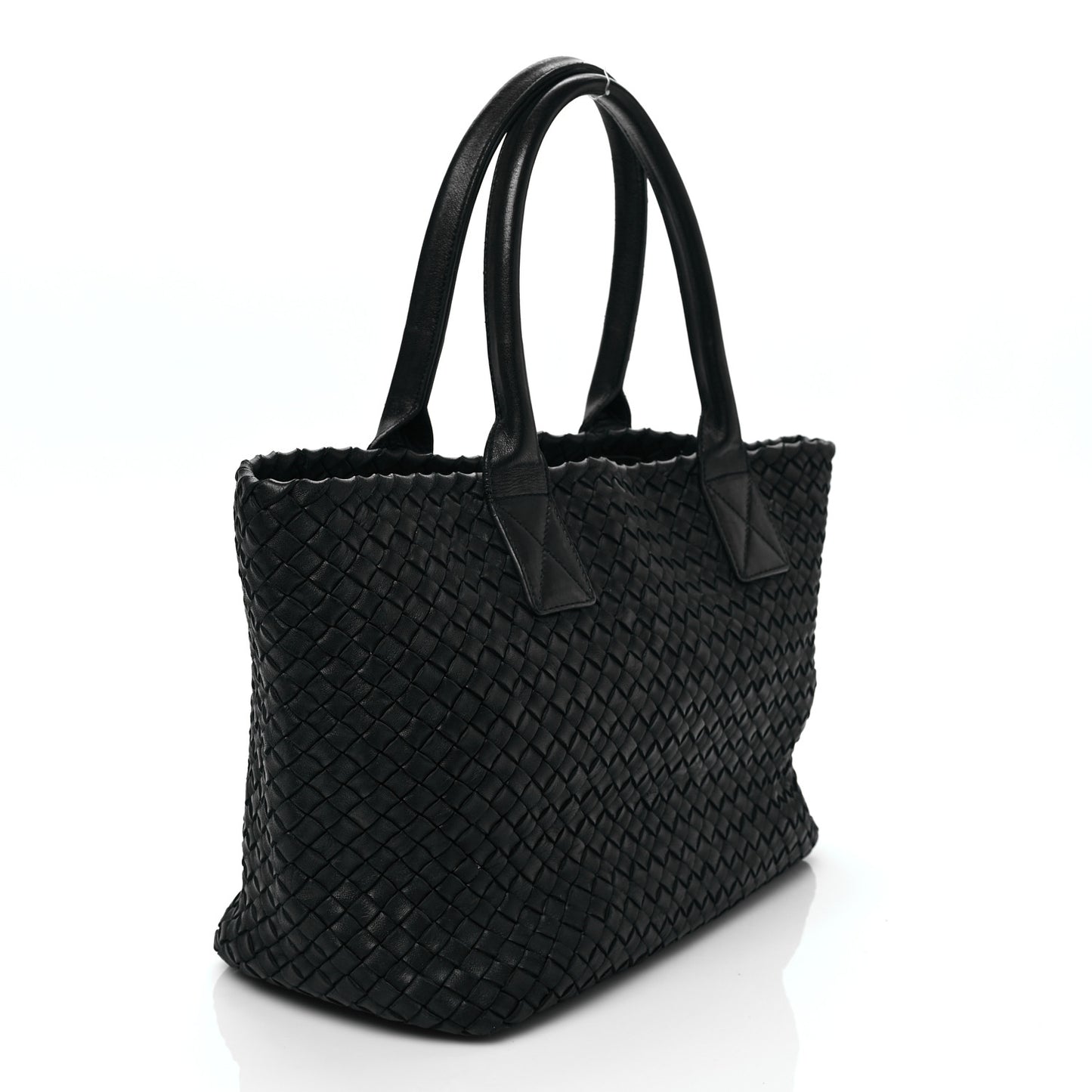 Nappa Intrecciato Mini Cabat Black