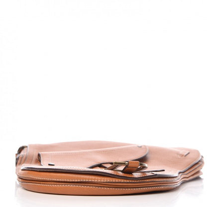 Christian Dior Calfskin Saddle Bag Tan 4 of 7