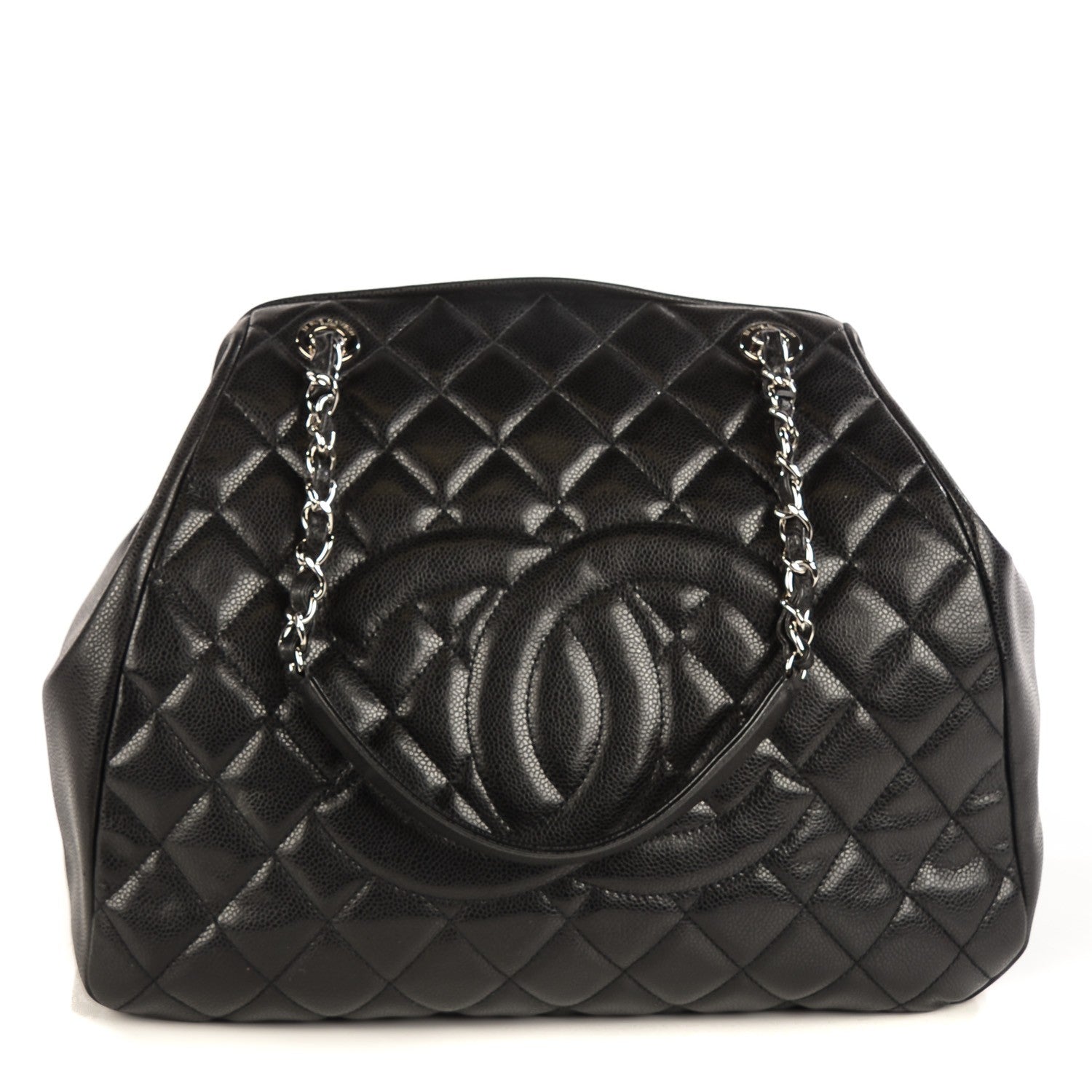 Chanel Caviar Quilted Timeless Shoulder Bag Black 1 of 7