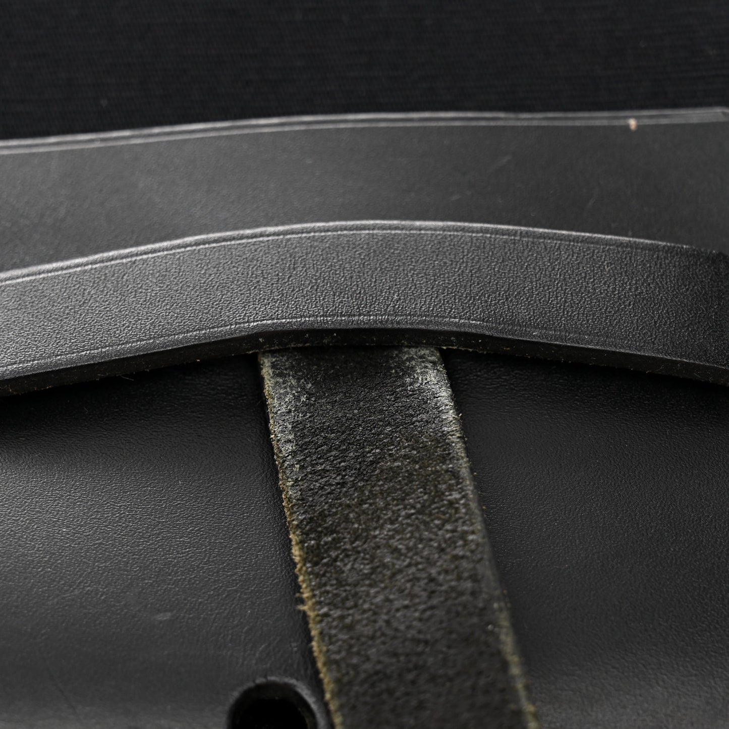 Toile Vache Calfskin Herbag 30 PM Backpack Black