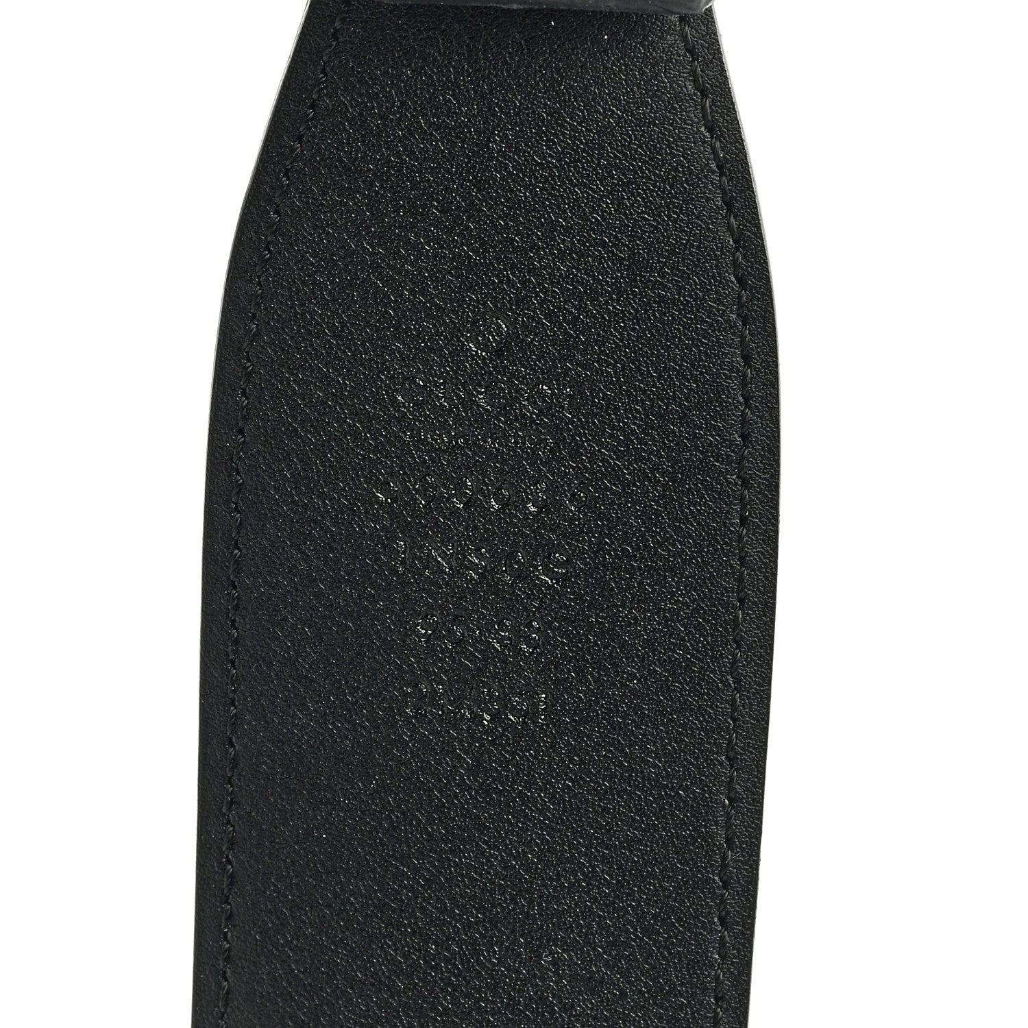 Gucci Efesto Leather Horsebit 25mm Belt 95 38 Black 3 of 4