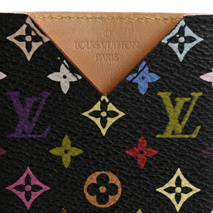 Louis Vuitton Monogram Multicolor Mirror and Case Pouch Black 7 of 11