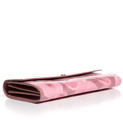 Louis Vuitton Vernis Ikat Sarah Wallet Rose Velours 4 of 8