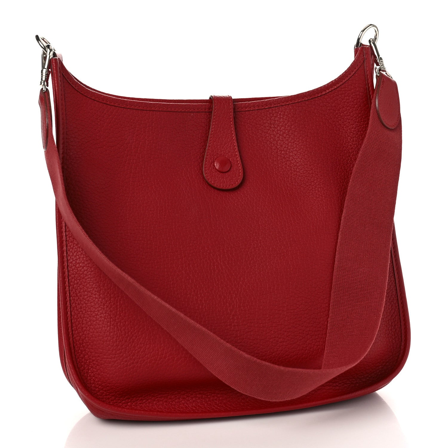 Hermes Togo Evelyne GM Rouge 3 of 9