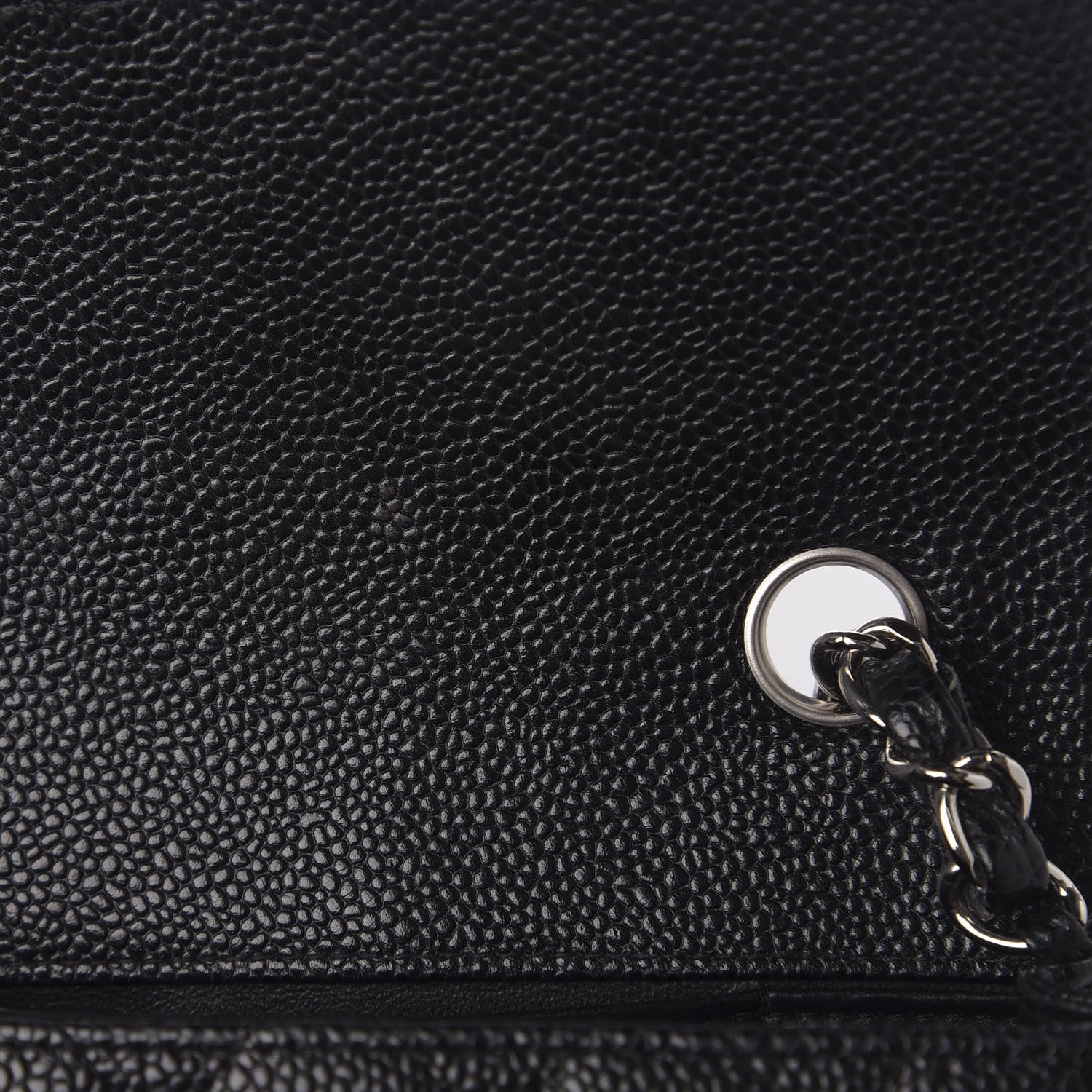 Chanel Caviar Quilted East West Flap Black 13 of 14