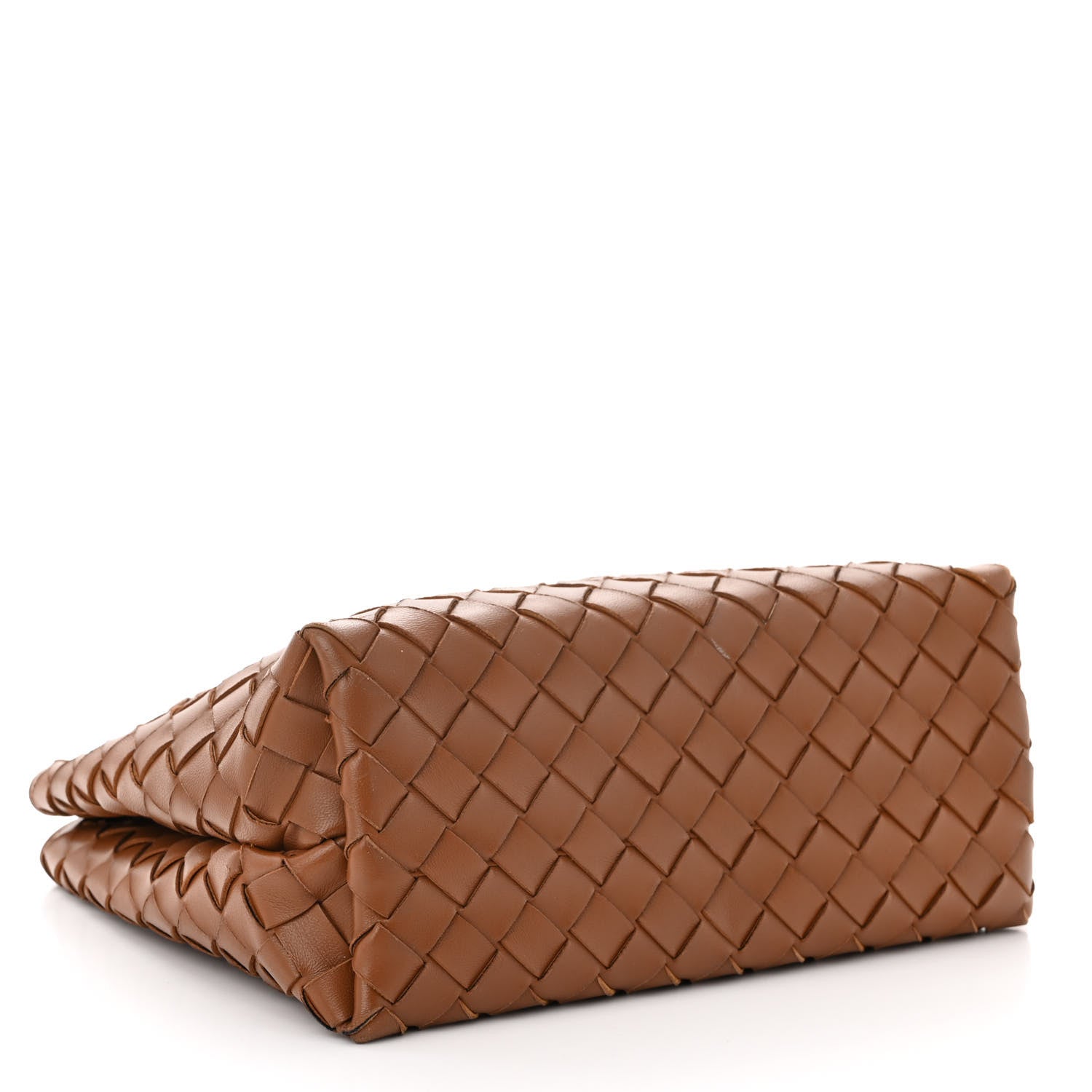 Bottega Veneta Nappa Intrecciato Small Andiamo Shoulder Bag Amber 4 of 11