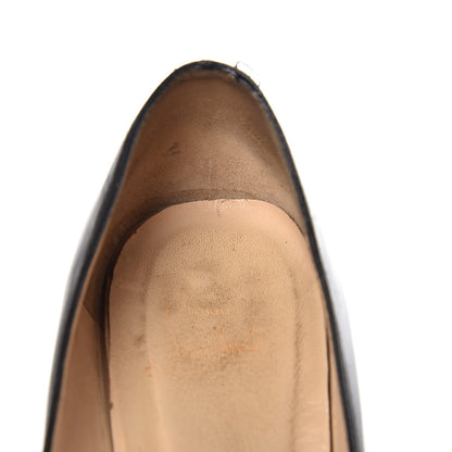 Christian Louboutin Calfskin Bruges 120 Pumps 38.5 Black 10 of 24