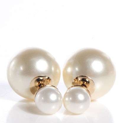 Christian Dior CHRISTIAN DIOR Mise En Dior Tribal Earrings Cream 3 of 6