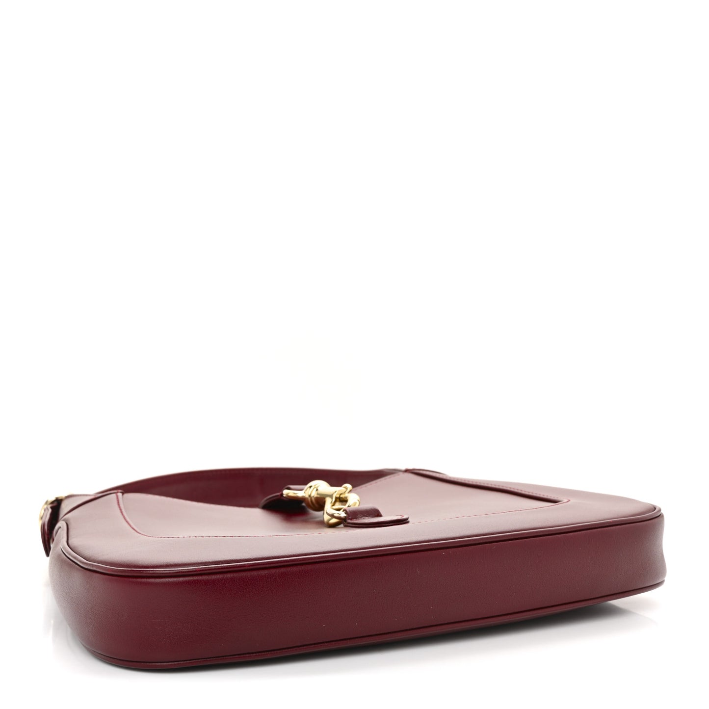 Ancora Calfskin Small Jackie Shoulder Bag Rosso