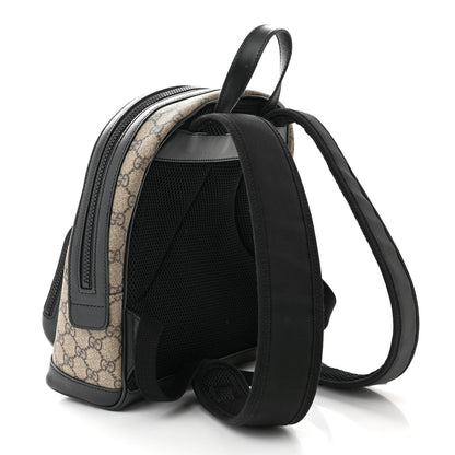 Gucci GG Supreme Monogram Small Eden Day Backpack Black 3 of 10