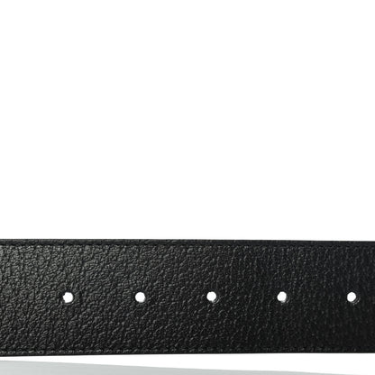 Gucci Textured Calfskin Double G 40mm Belt 115 46 Black 4 of 4