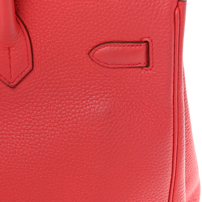 Hermes Taurillon Clemence Birkin 35 Rose Jaipur 17 of 23
