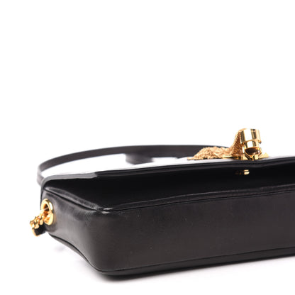 Saint Laurent Lambskin Monogram Tassel Kate 99 Black 10 of 12