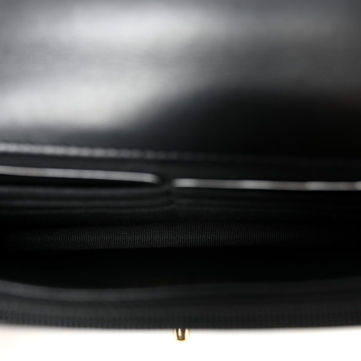 Lambskin Quilted Trendy CC Wallet On Chain WOC Black