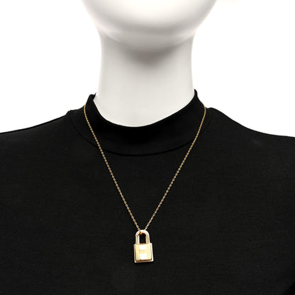 Hermes Swift Small O'Kelly Pendant Necklace White 2 of 6