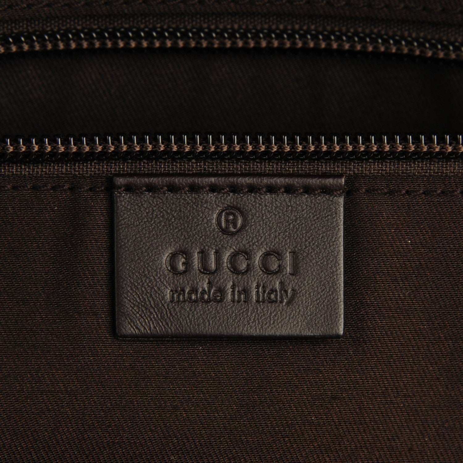 Gucci GG Plus Monogram Double Handle Briefcase Dark Brown 6 of 7