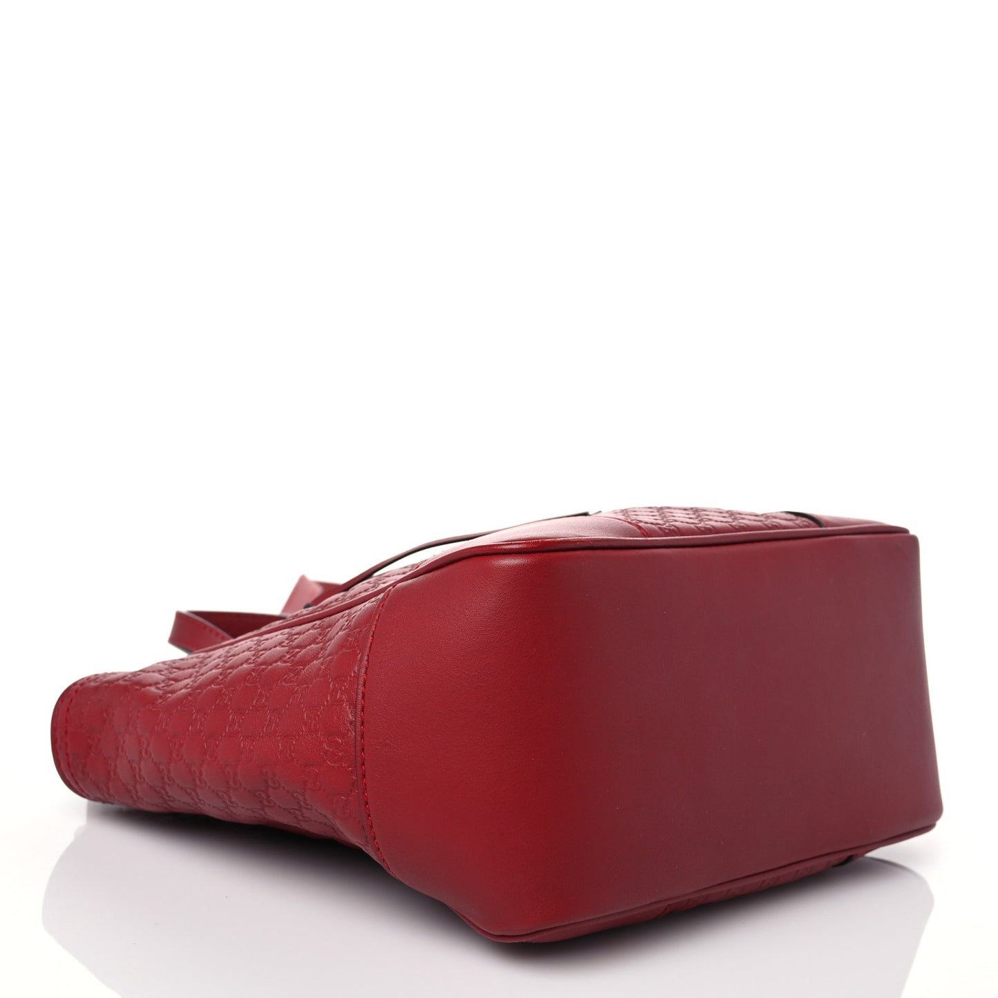 Microguccissima Small Bree Tote Red
