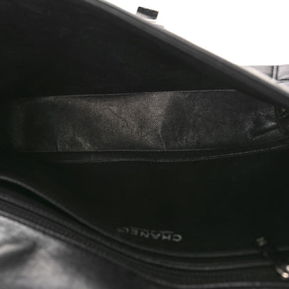 Chanel Lambskin Quilted Mademoiselle Flap Black 5 of 10