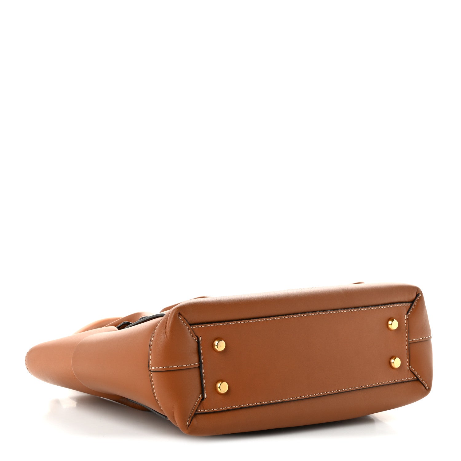 Bottega Veneta French Calfskin Maxi Intrecciato Small Arco Wood 4 of 9