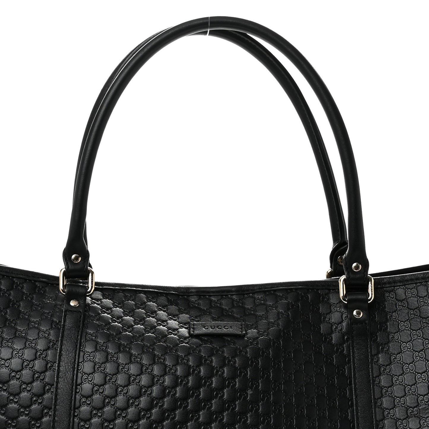 Microguccissima Large Joy Tote Black