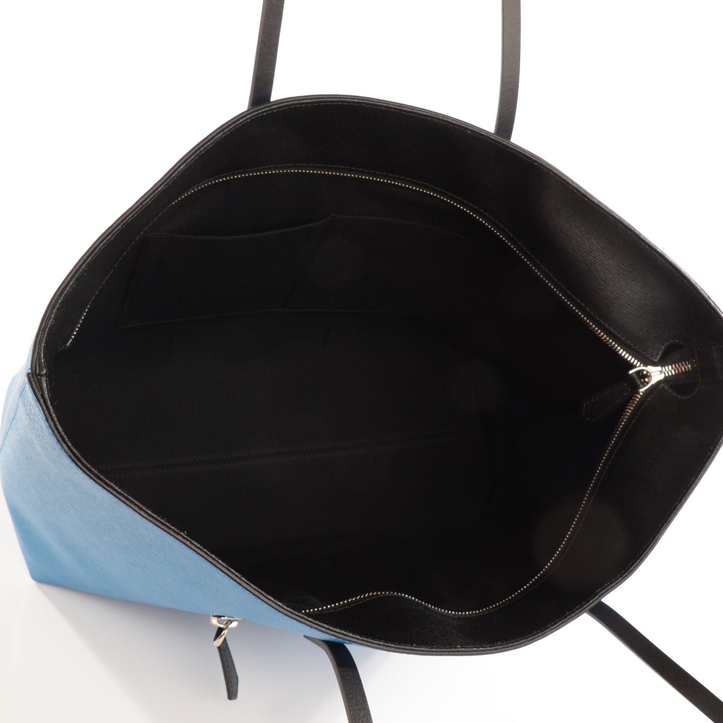 Vitello Elite Cuoio Monster Buggies Medium Roll Tote Blue Royal Black