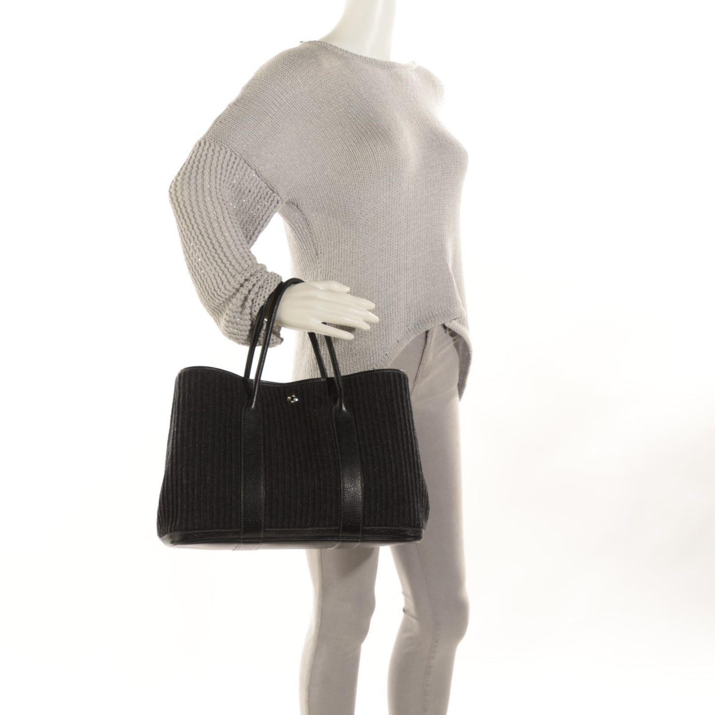 Ribbed Wool Negonda Garden Party MM 36 Graphite