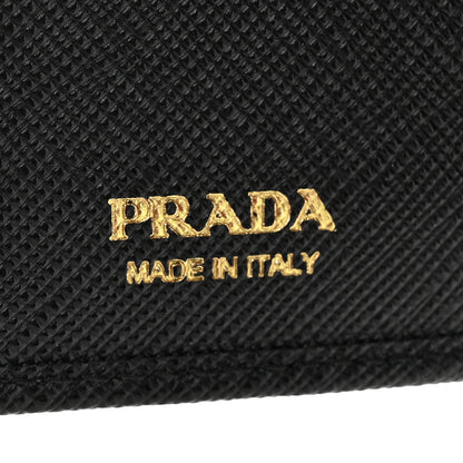 Prada Saffiano 4 Key Holder Black 6 of 8