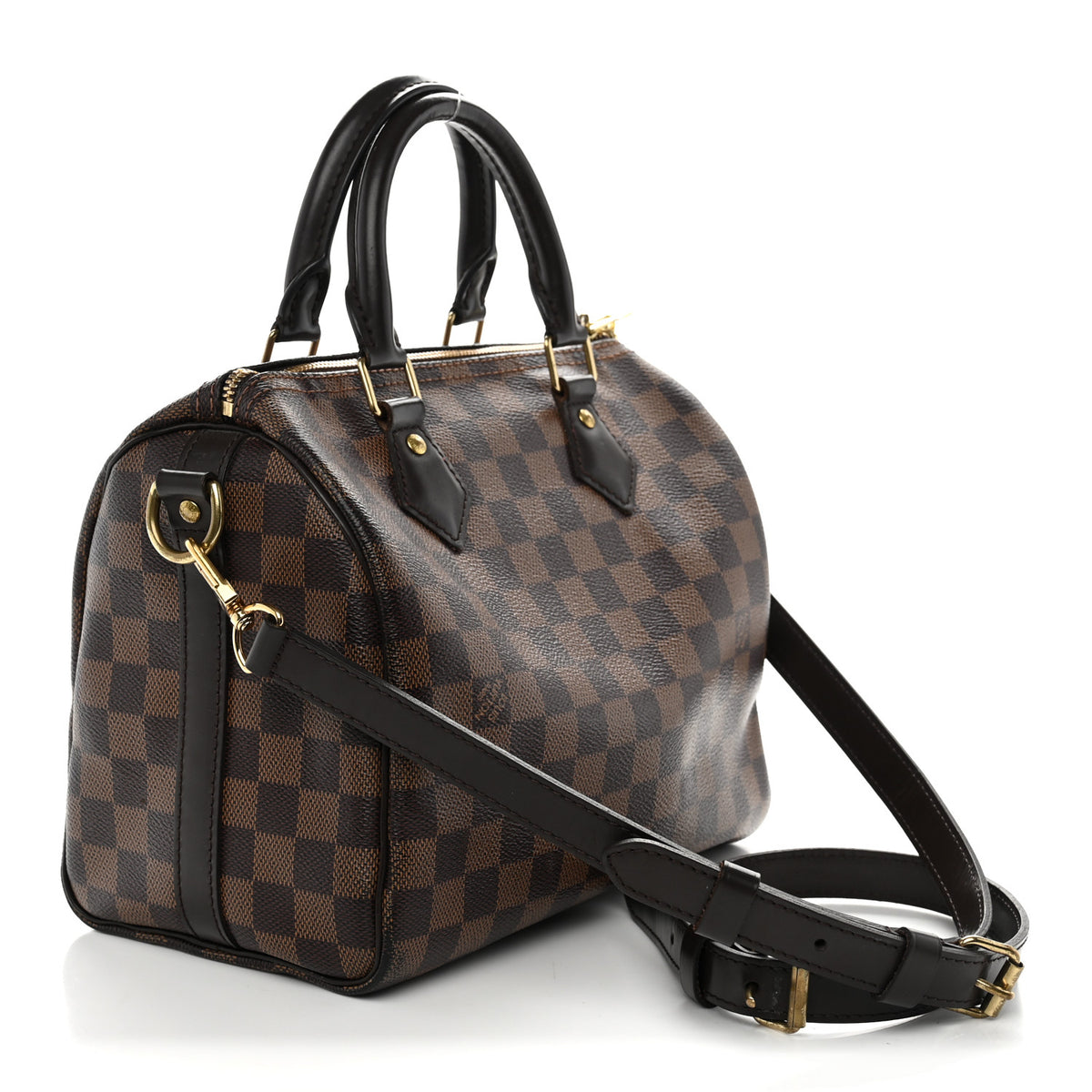 Damier Ebene Speedy Bandouliere 25