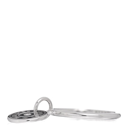 Hermes 18K White Gold Diamond Gambade Ring 50 5.25 3 of 6