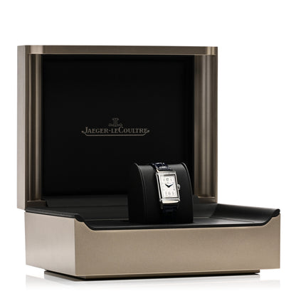 Jaeger-LeCoultre Stainless Steel Alligator Diamond 20mm Reverso One Duetto Manual Winding Watch 201.8.44 5 of 5