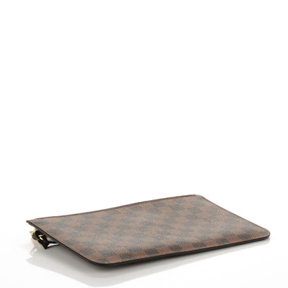 Louis Vuitton Damier Ebene Neverfull MM GM Pochette Rose Ballerine 4 of 6