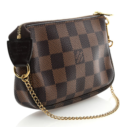 Louis Vuitton Damier Ebene Mini Pochette Accessories 3 of 8