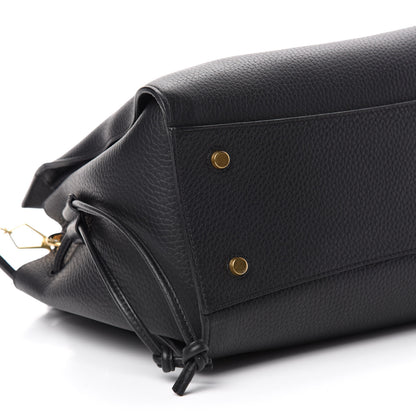 Mulberry Heavy Grain Iris Tote Midnight Black 7 of 9