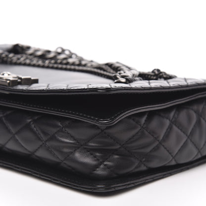 Chanel Calfskin Enchained Medium Boy Flap Black 11 of 14