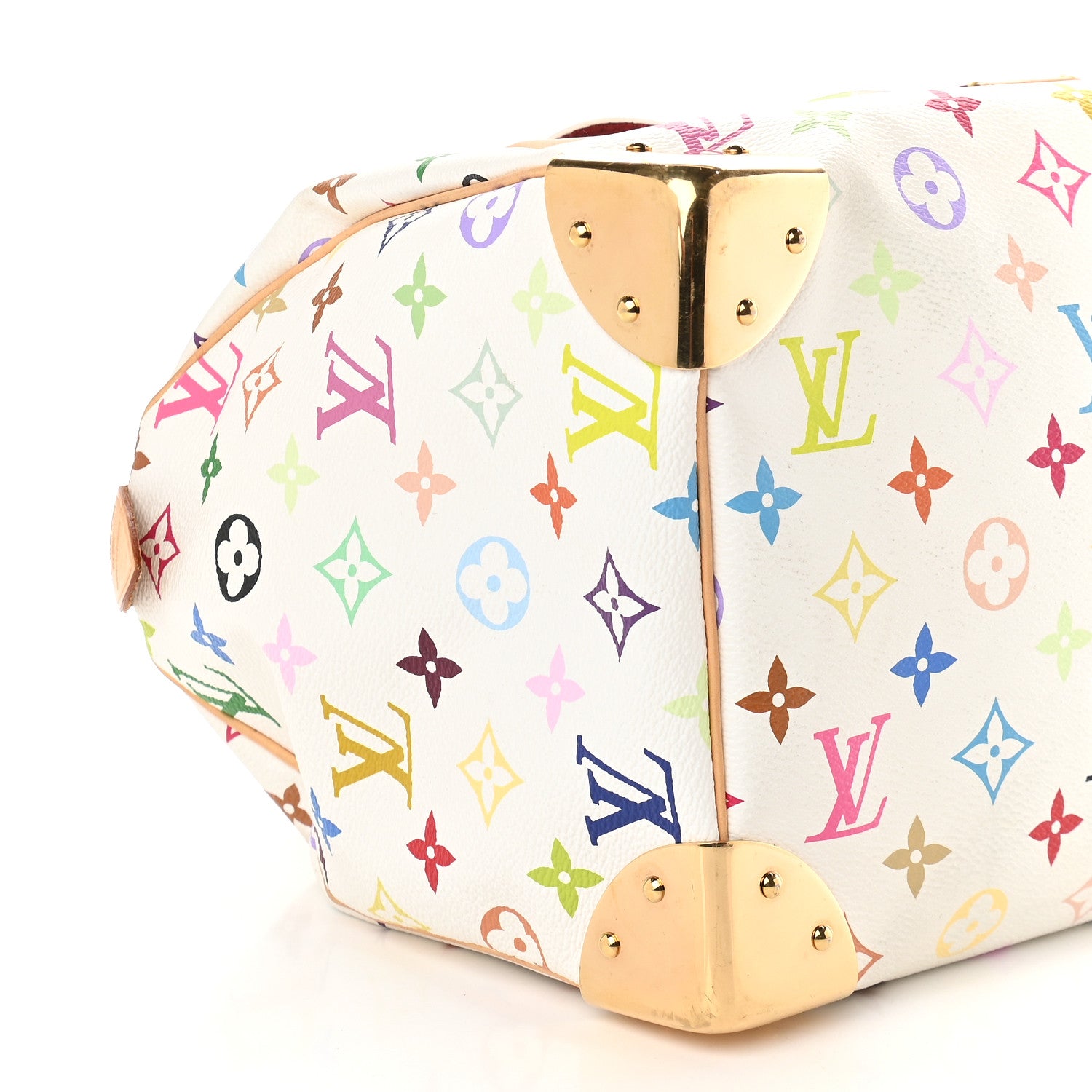 Louis Vuitton Monogram Multicolor Speedy 30 White 7 of 8