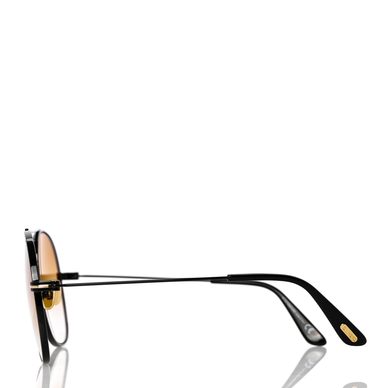 Tom Ford Metal Delilah Aviator Sunglasses TF758 Black 3 of 9