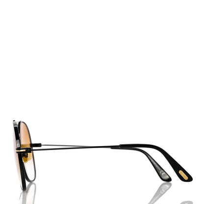 Tom Ford Metal Delilah Aviator Sunglasses TF758 Black 3 of 9