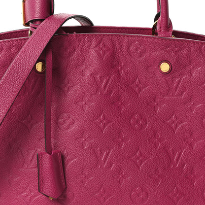 Louis Vuitton Empreinte Montaigne MM Grape 8 of 10